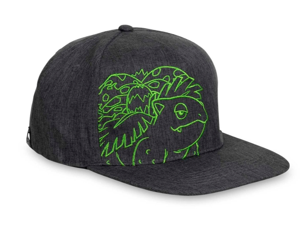 Venusaur Charcoal Flat-Bill Hat